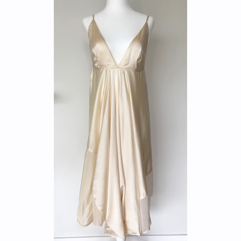 Ann Demeulemeester 100% Silk Maxi Dress - S